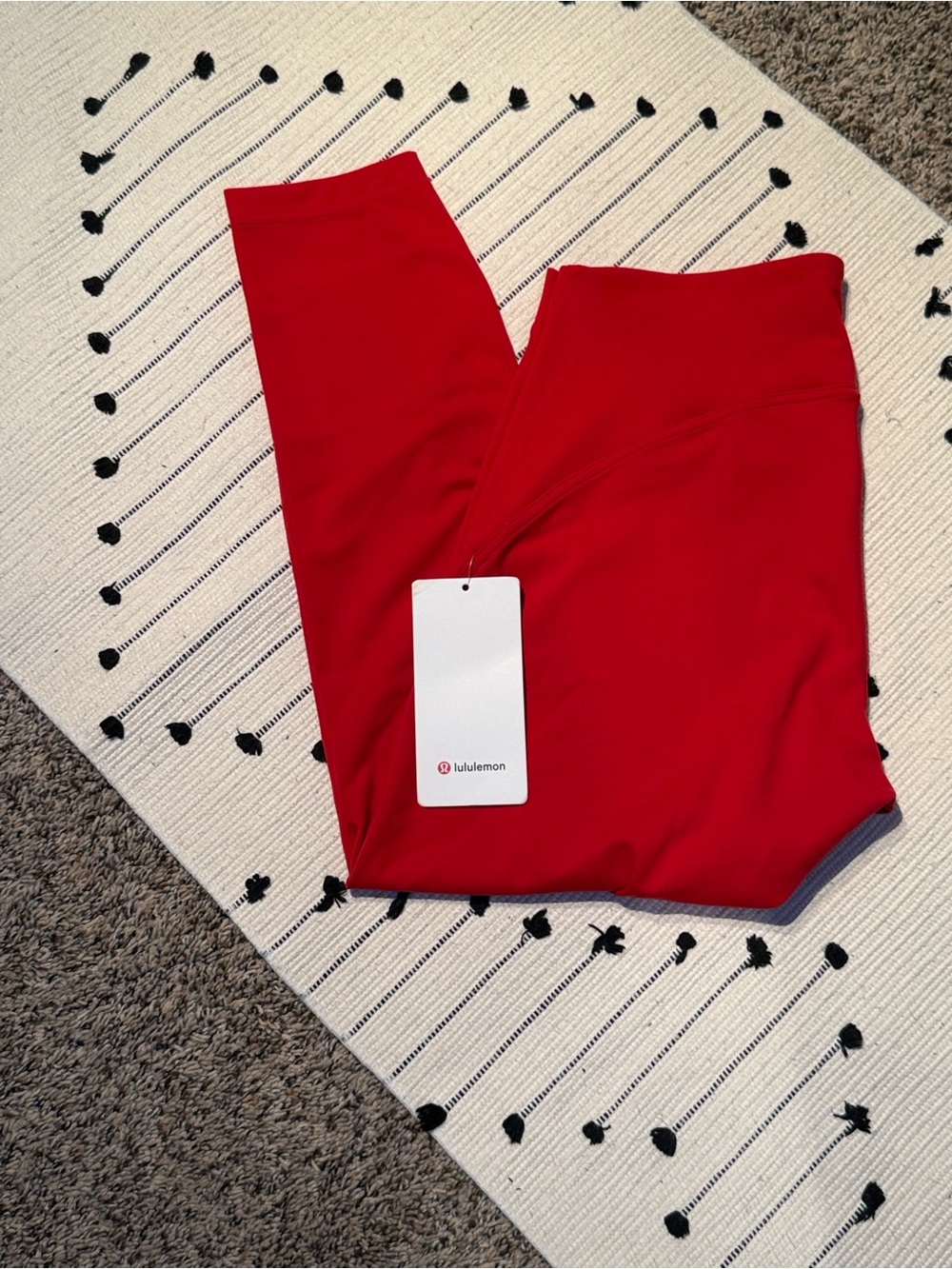 Lululemon athletica Woman’s Red instill HR 25” red leggings